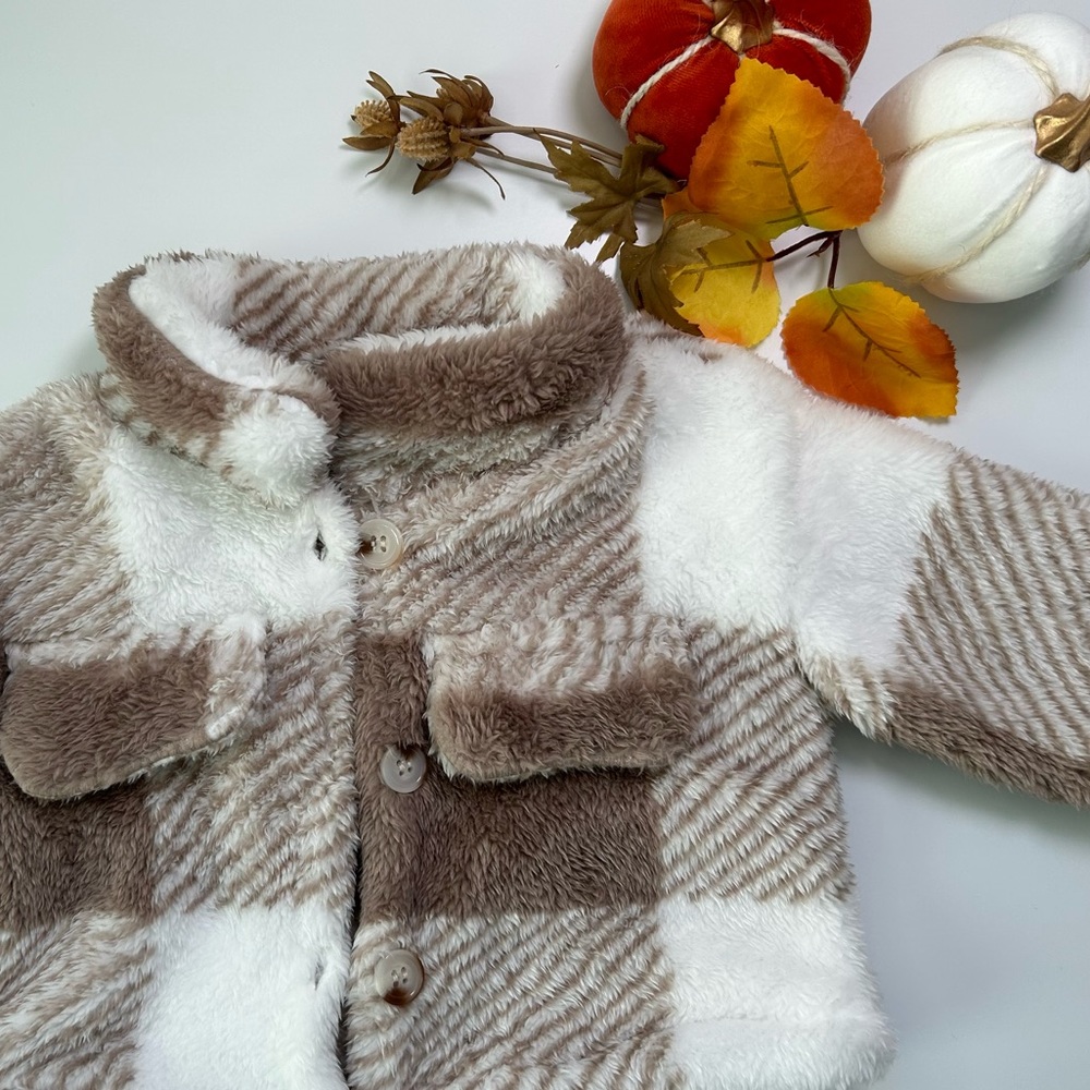 Baby Plaid Shacket